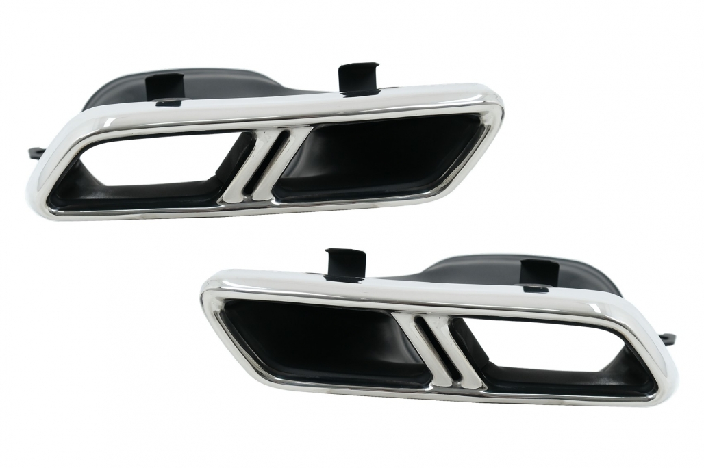 Ornamente tobe sistemul de evacuare Mercedes C-Class W205 S205 C205 A205 E-Class W213 S-Class W222 GLE C292 GLE W166 GLC W253 X253 C253 C217 (2014-up) Performance AutoTuning