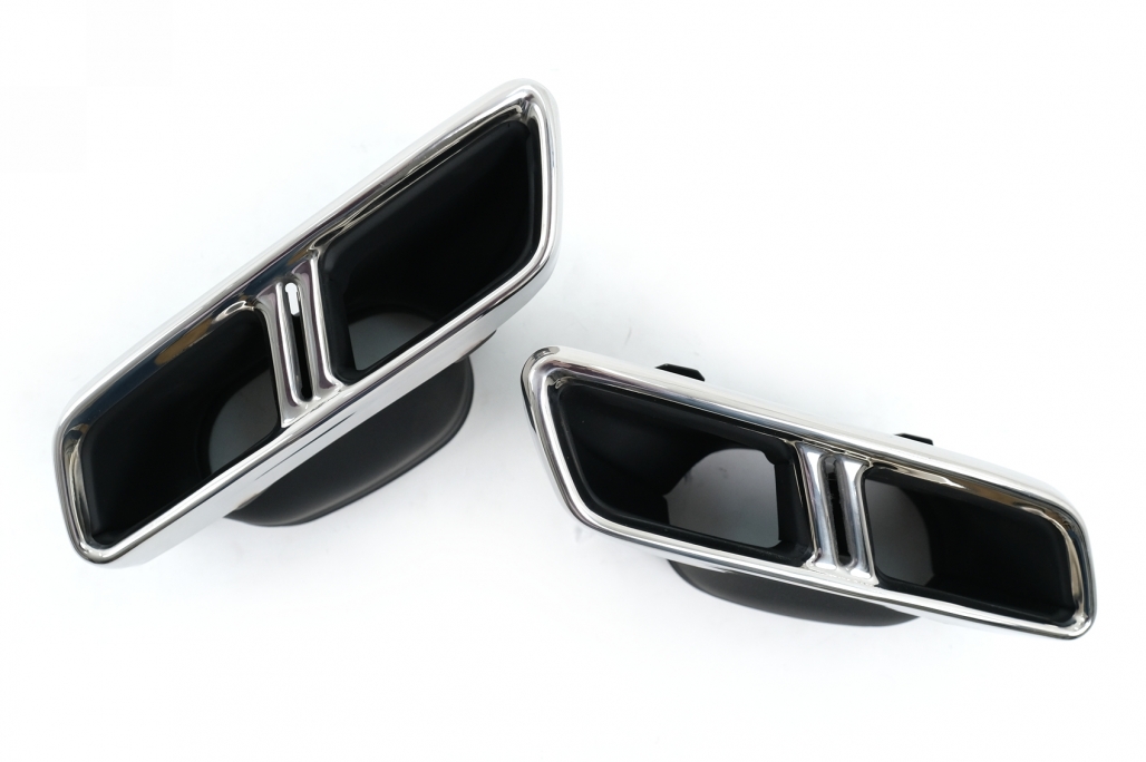 Ornamente tobe sistemul de evacuare Mercedes C-Class W205 S205 C205 A205 E-Class W213 S-Class W222 GLE C292 GLE W166 GLC W253 X253 C253 C217 (2014-up) Performance AutoTuning