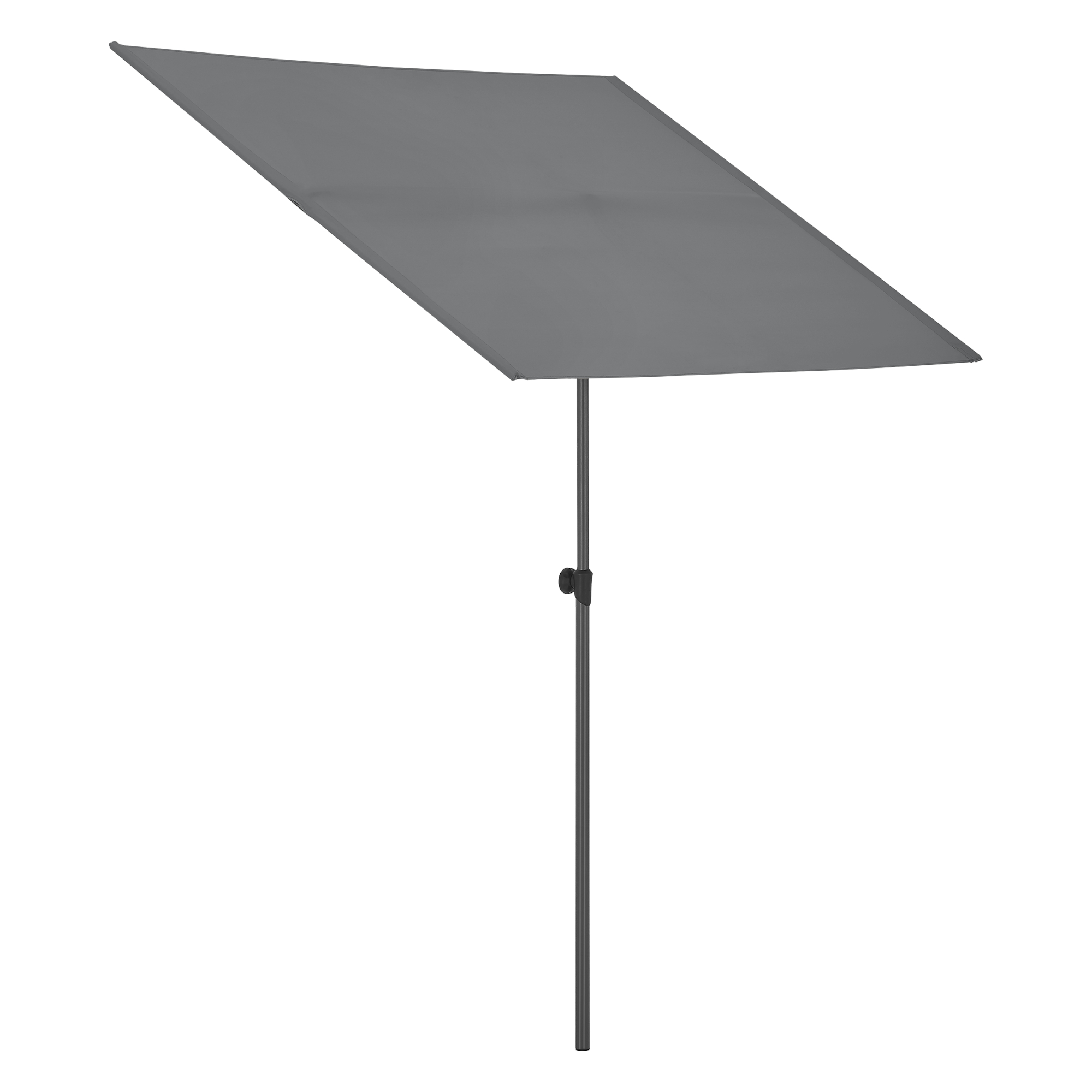 Umbrelă balcon și terasă Carsoli 180x130 cm gri, rotire 360°