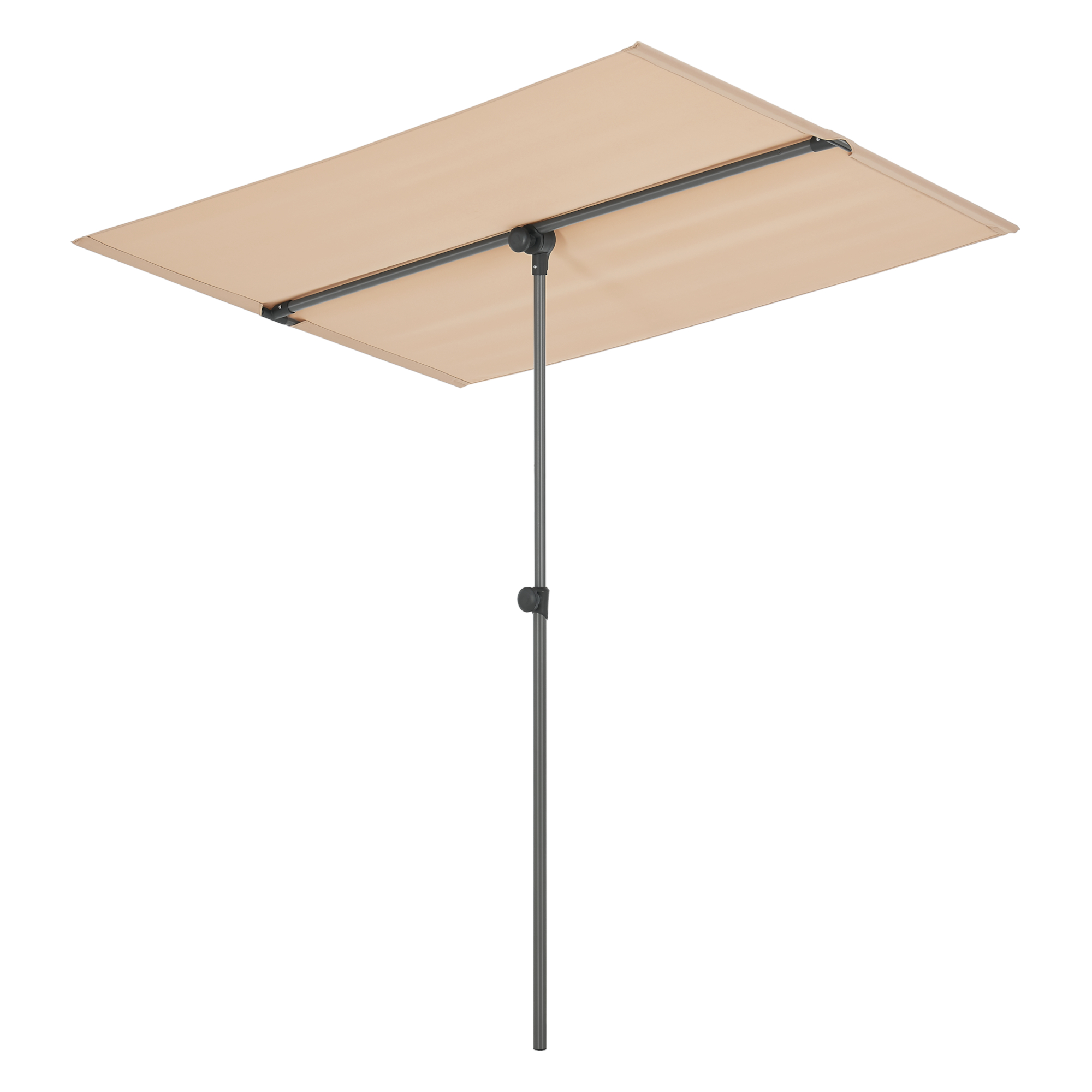 Umbrelă de balcon rotativă 360° Carsoli 180x130 cm, bej, UV 50+