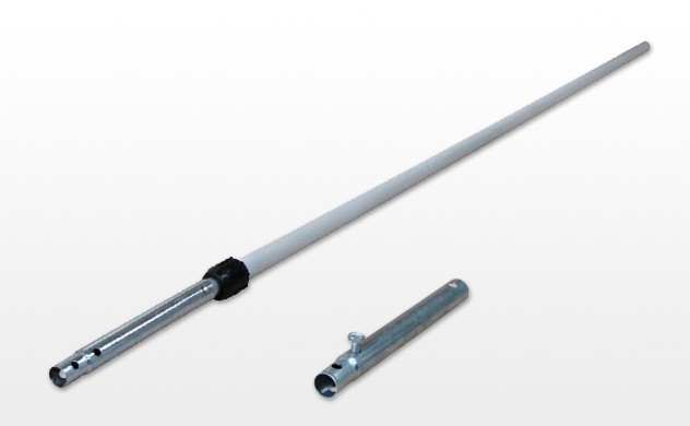 Maner telescopic Masalta H076 pentru nivelare beton, extensie 2,4-4,8 m