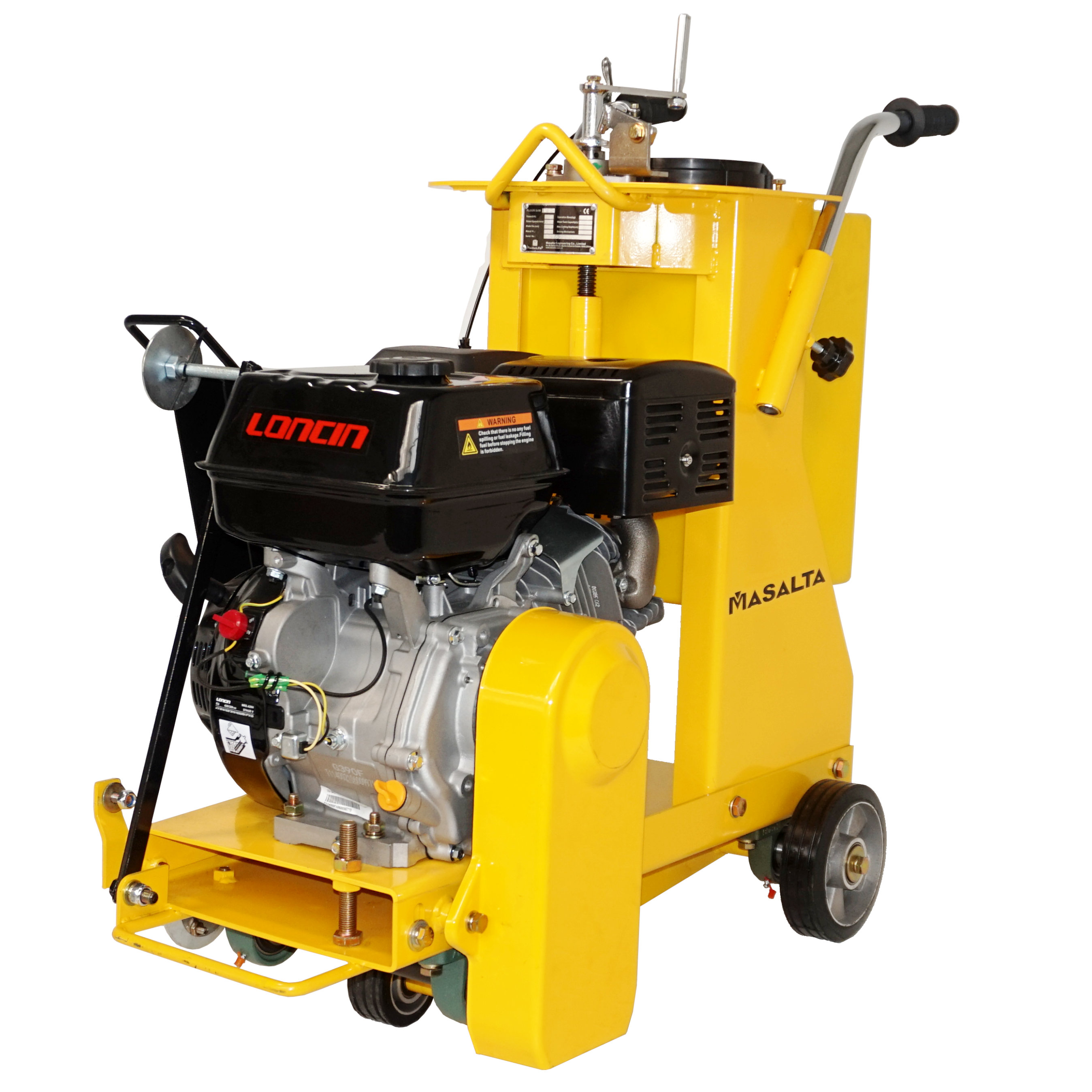 Taietor beton si asfalt Masalta MF16-2, 400 mm, motor Loncin pe benzina