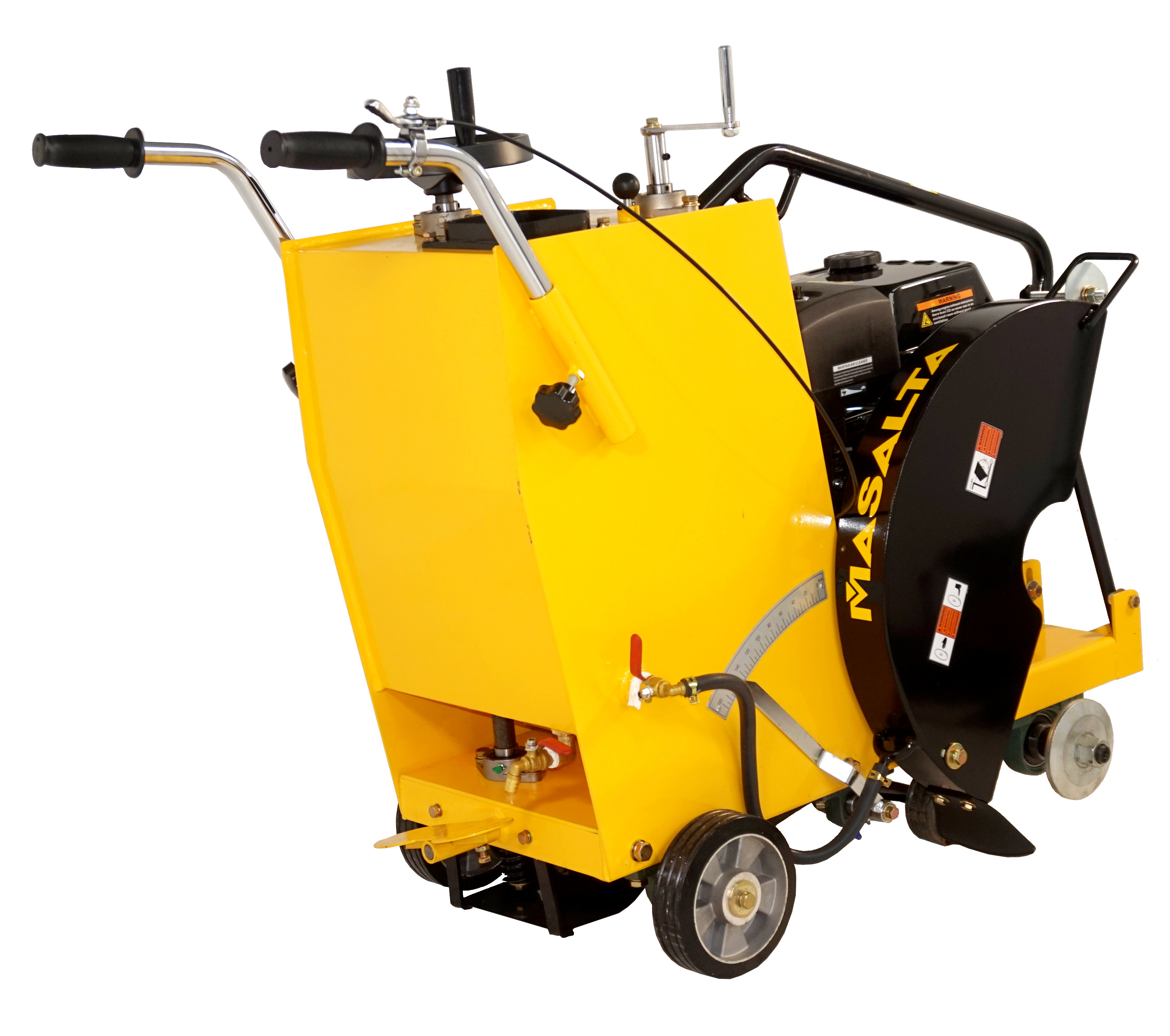 Taietor beton si asfalt Masalta MF20-2, 500 mm, motor Loncin G390F pe benzina