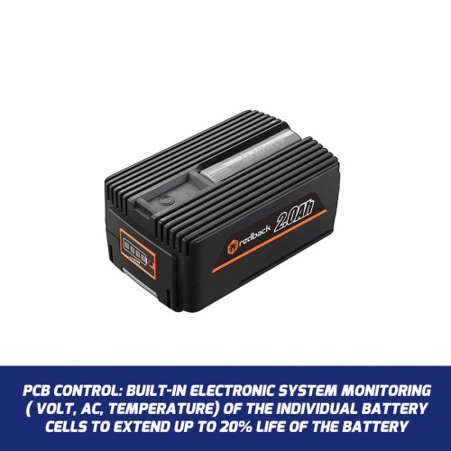 Acumulator Li-Ion Redback EP20 40V 2Ah pentru scule de gradina