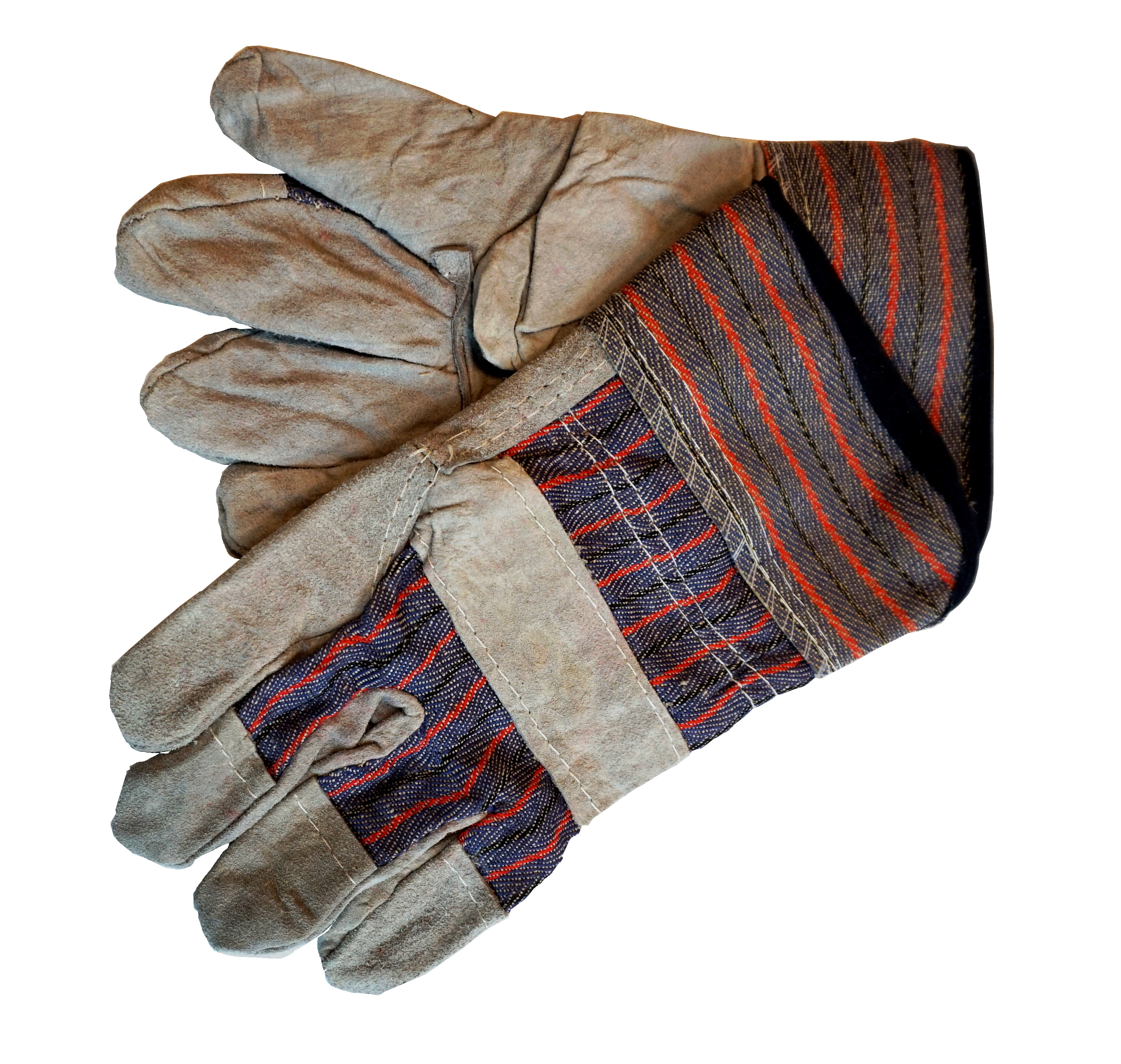 Manusi de protectie ProGARDEN din piele bovina cu manseta cauciucata