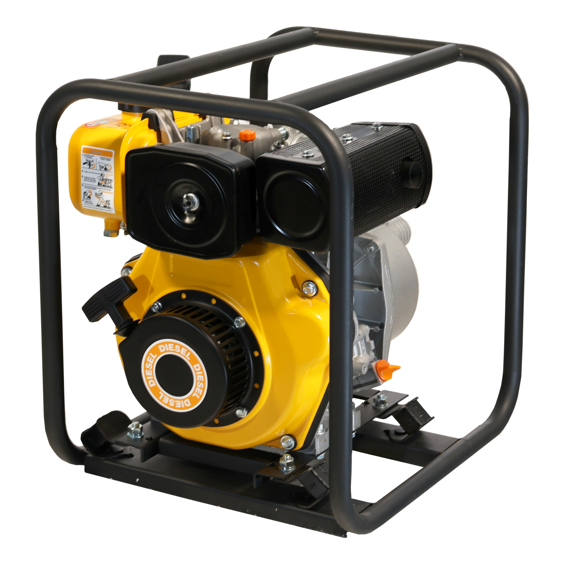 Motopompă diesel ProGARDEN PD20 2”/50 mm pentru apă curată