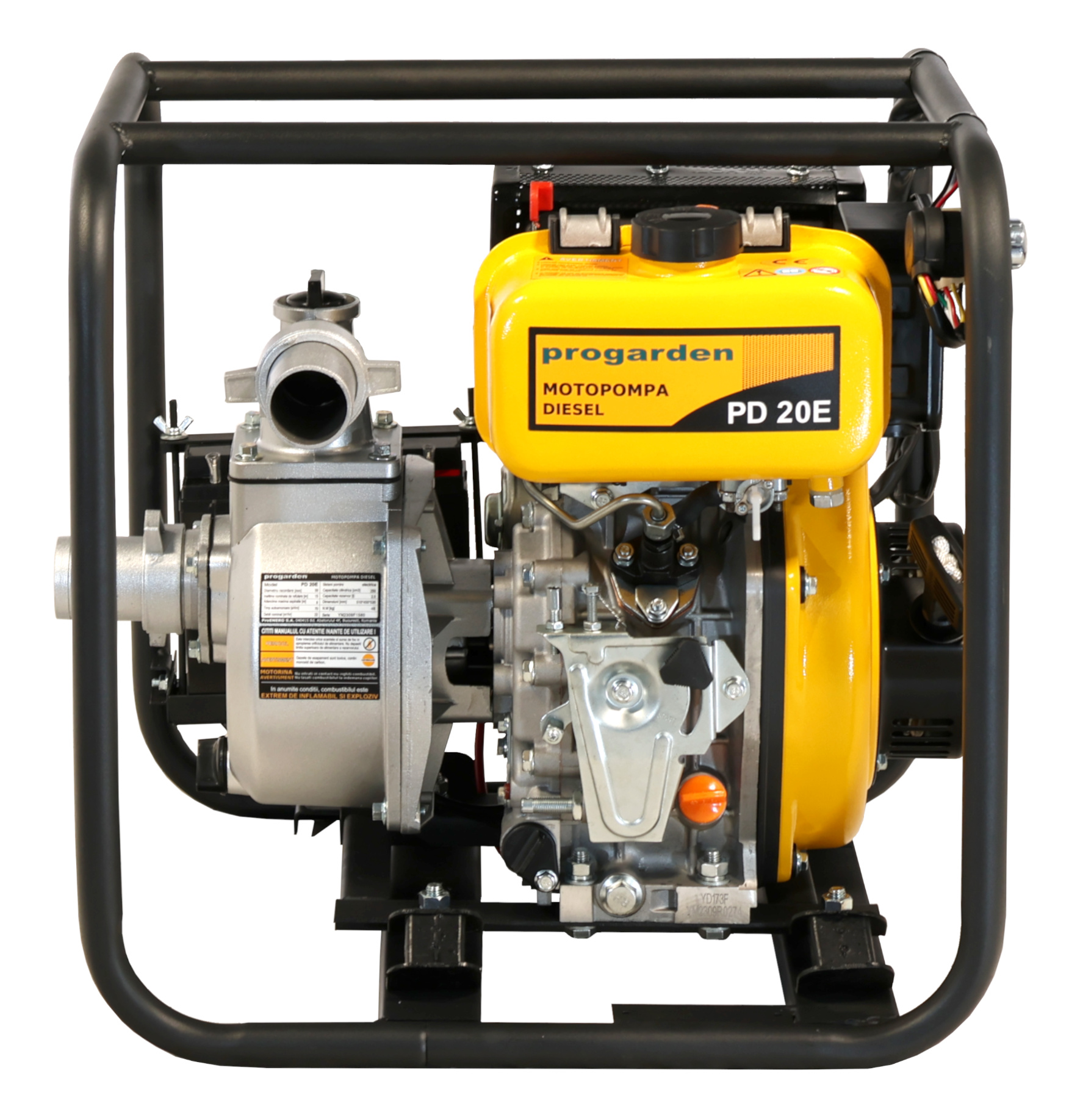 Motopompa diesel ProGarden PD20E 2