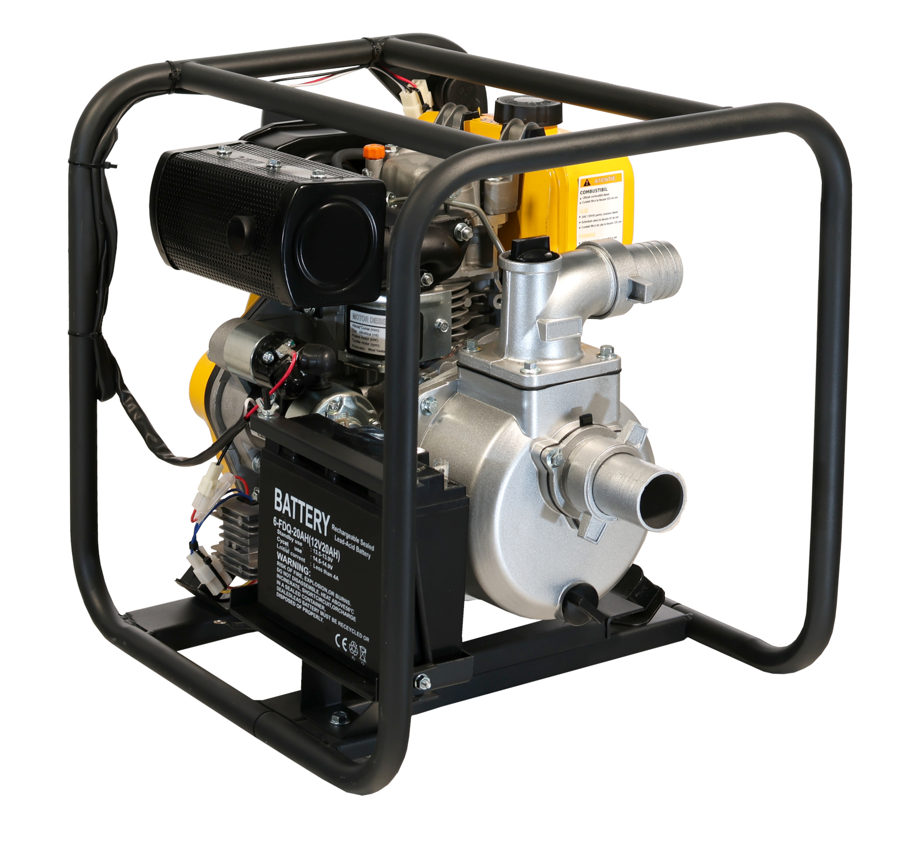 Motopompa diesel ProGarden PD20E 2