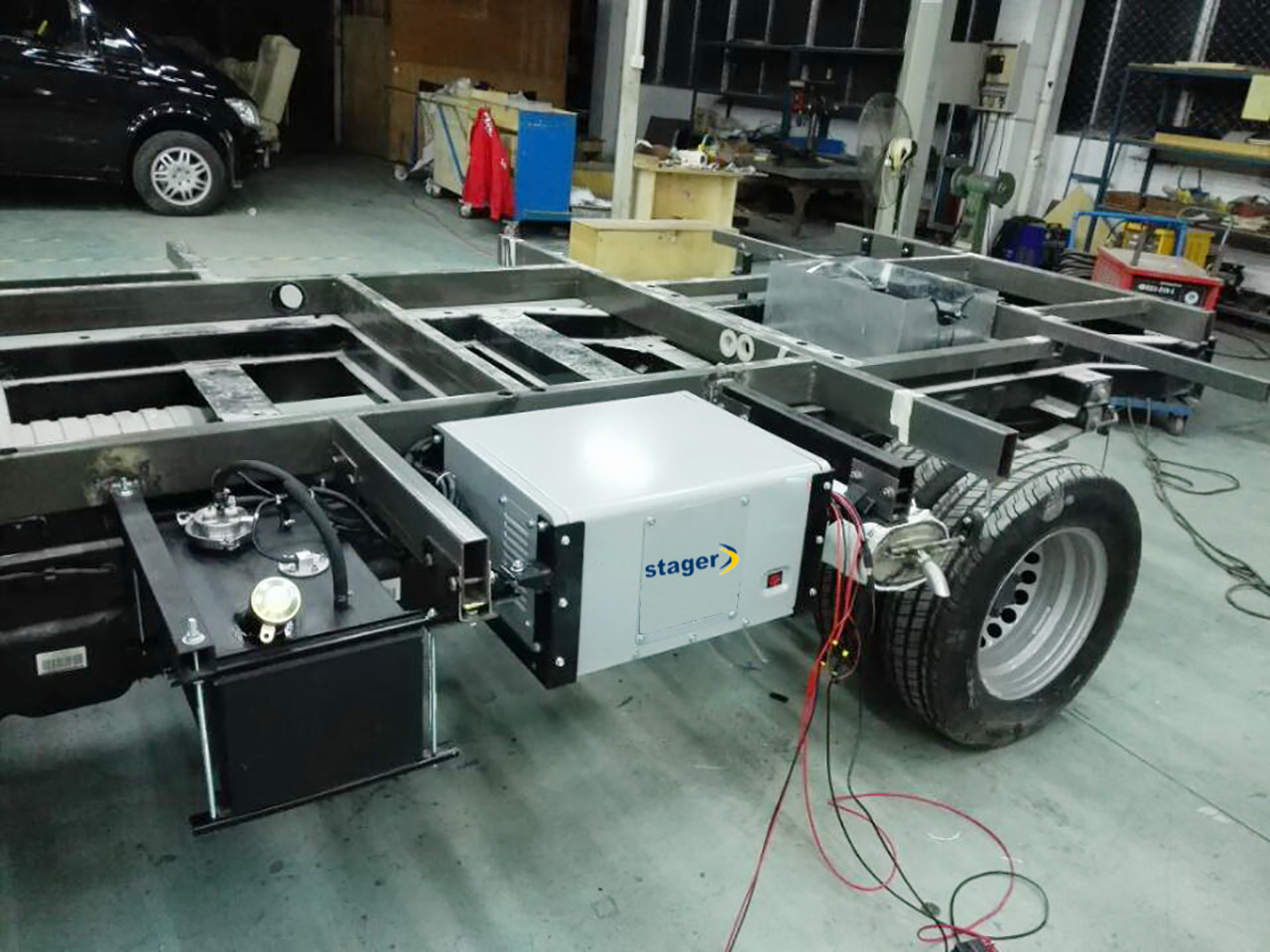 Stager YGE3500Vi Generator digital invertor pentru autorulote, 3.5kW, monofazat, benzina, pornire electrica