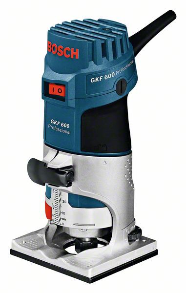 Masina de frezat muchii Bosch GKF 600, 600W, bucse 6 si 8 mm