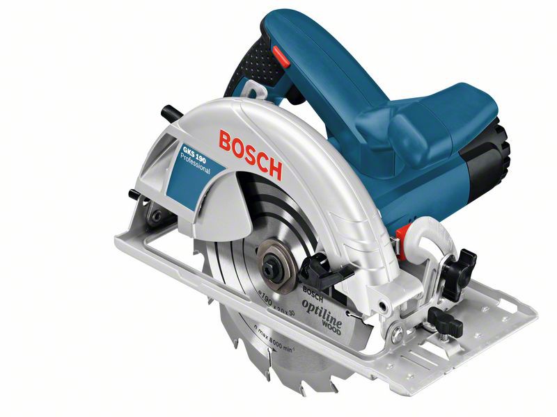 Ferastrau circular Bosch GKS 190, 1400W, disc 190 mm, taiere 70 mm