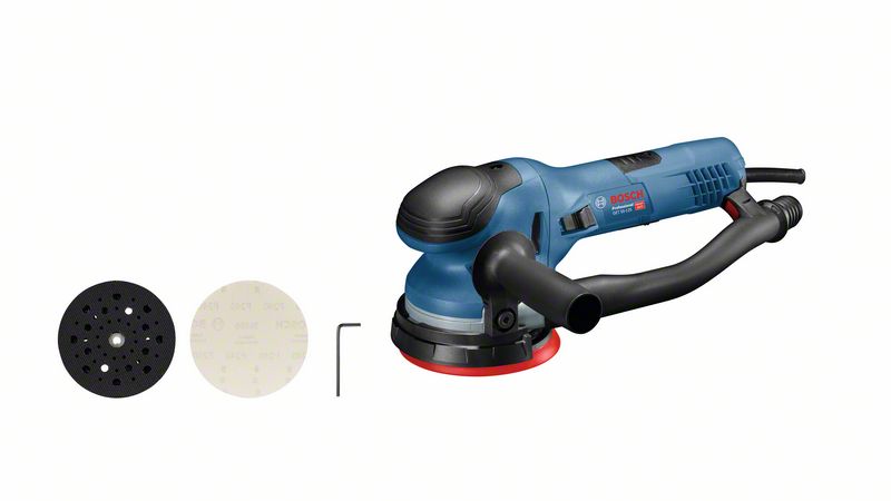 Șlefuitor excentric Bosch GET 55-125 AC, 550W, disc 125 mm