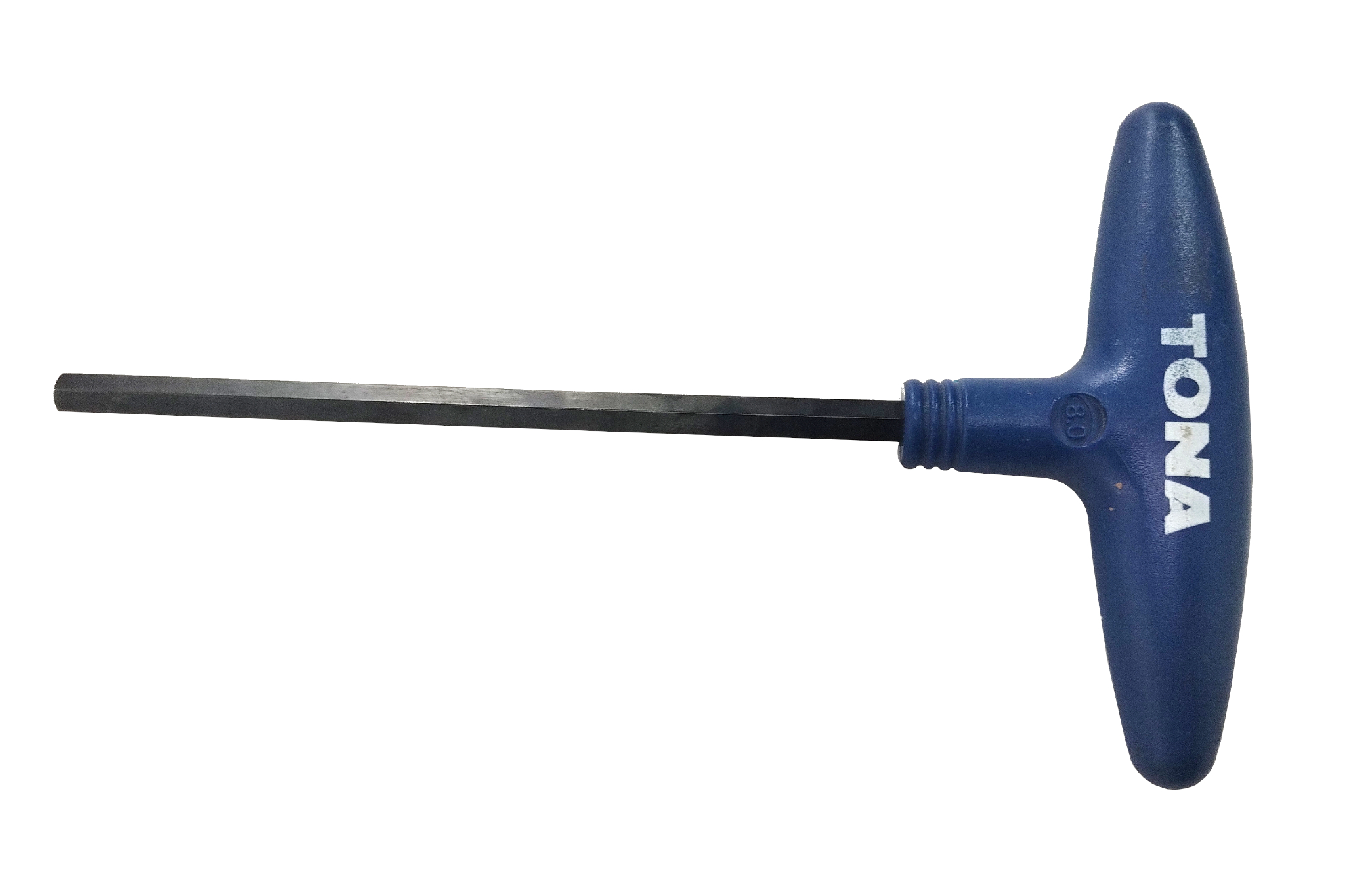 Cheie hex cu mâner T ergonomic 230 mm din oțel carbon întărit