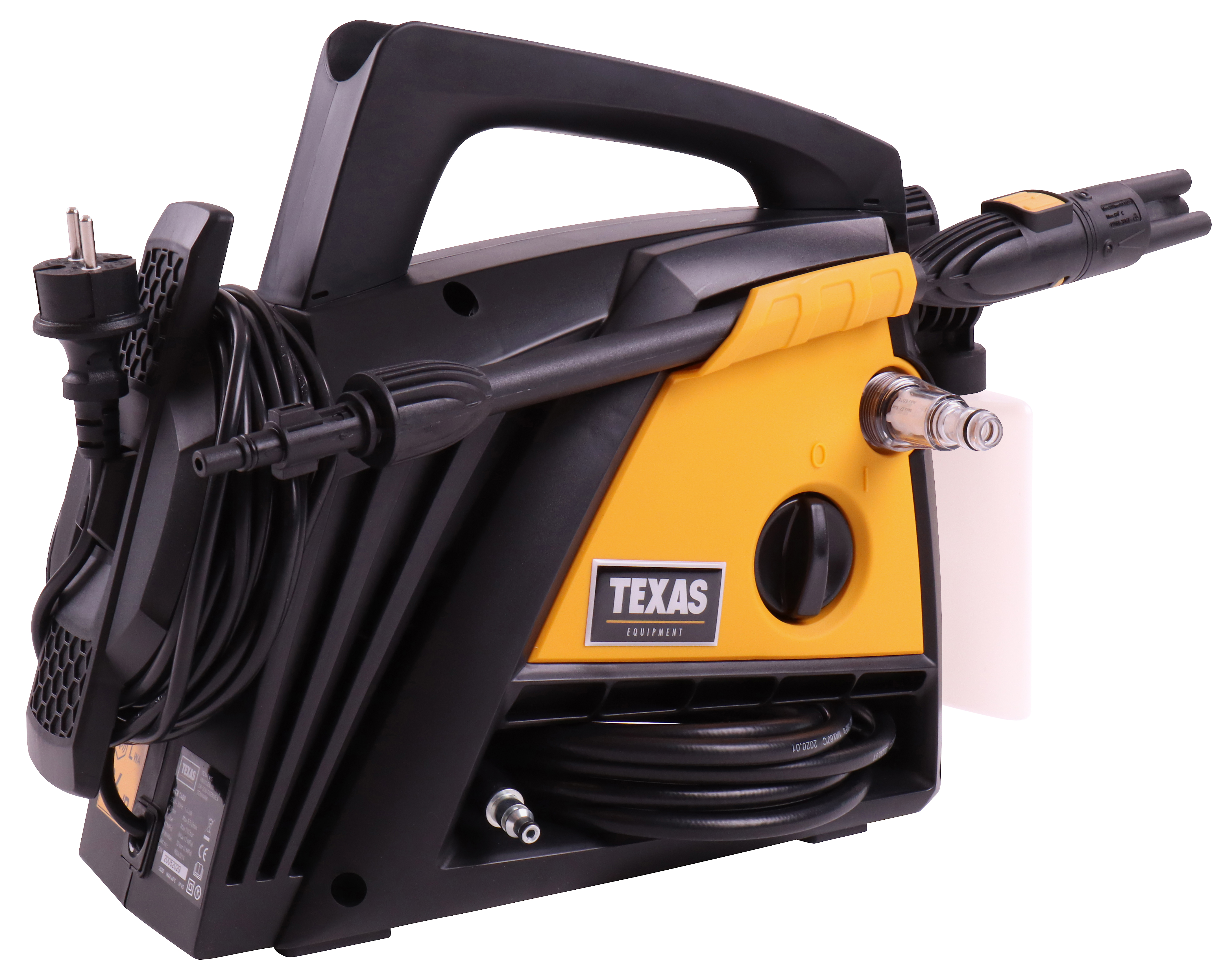 Aparat de spălat cu presiune Texas HTR1400, 1400W, 110 bar, rezervor detergent