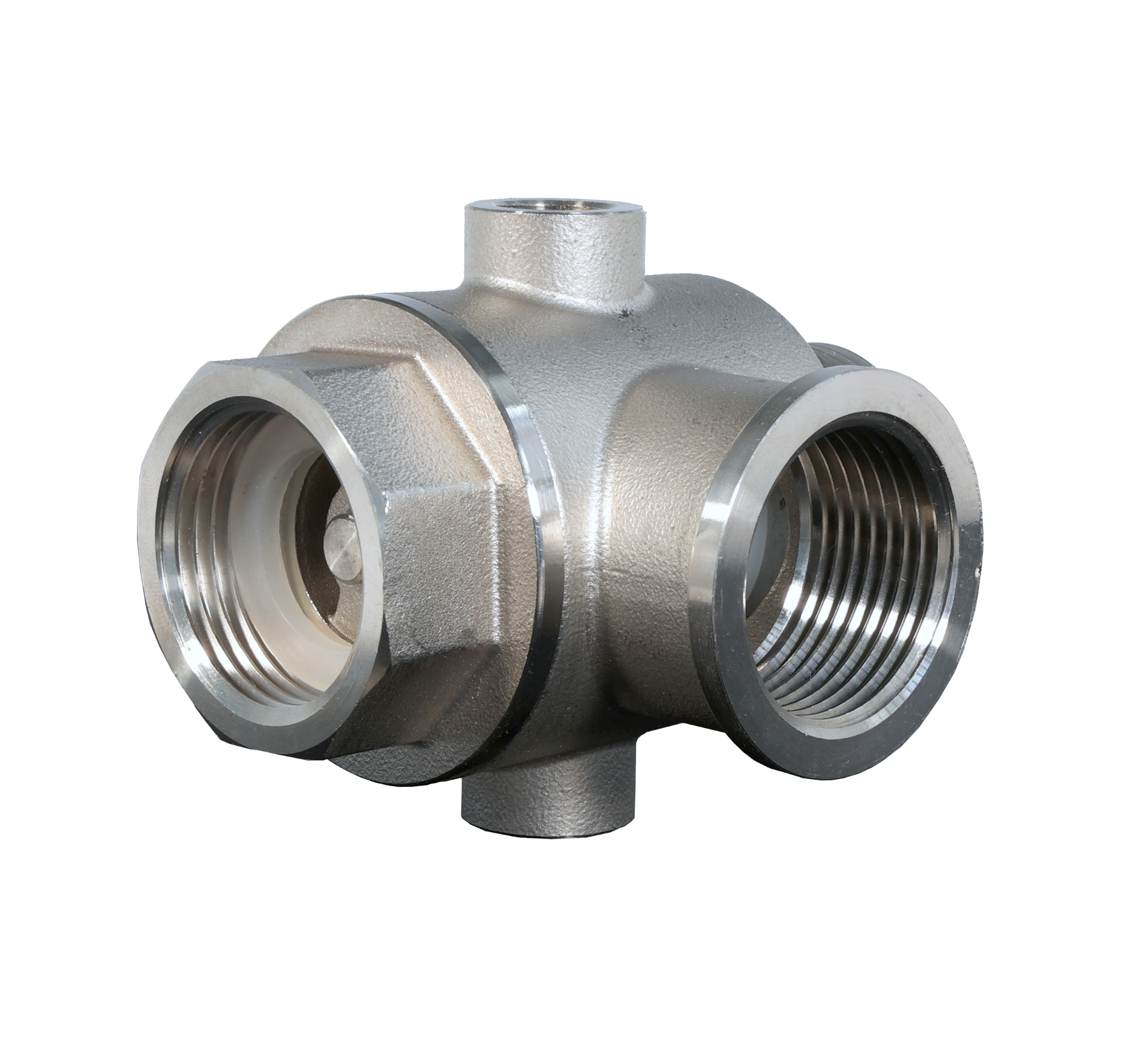 Racord hidrofor ProGarden 5 cai cu supapa de sens, inox, 1 inch