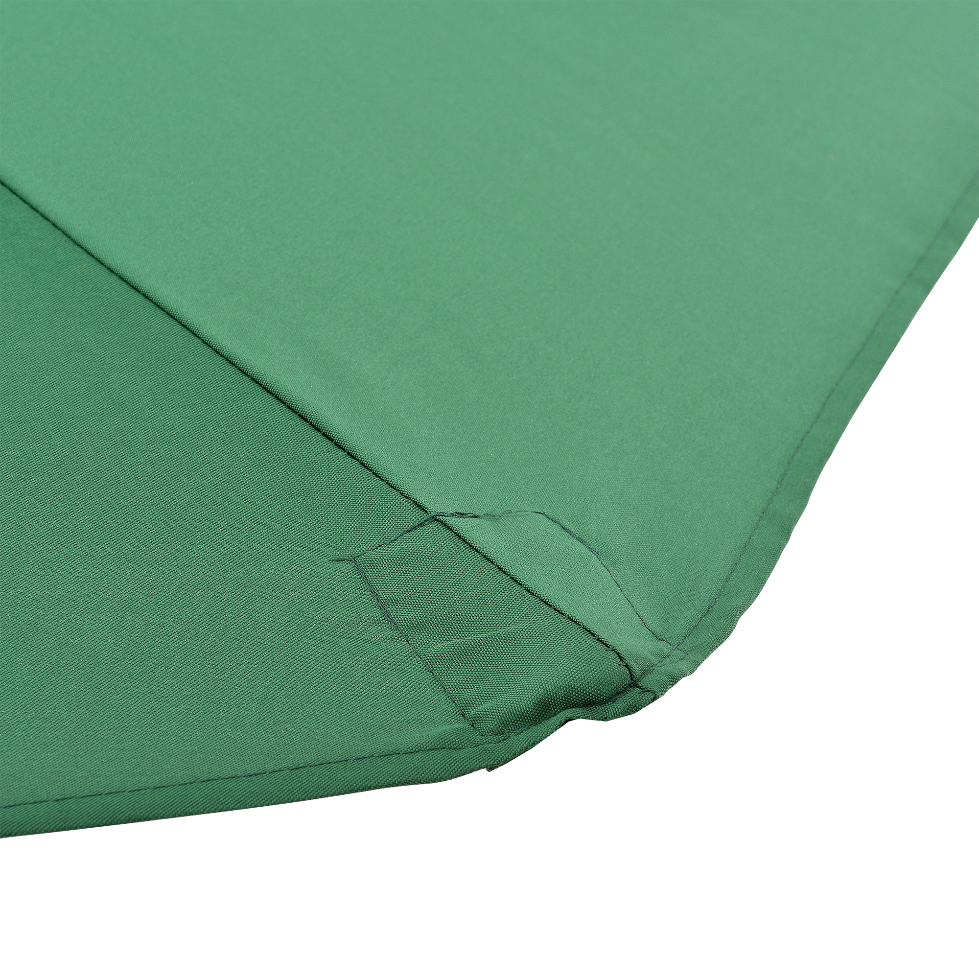Semiumbrelă de balcon verde 300 cm Eger, semirotundă, protecție UV