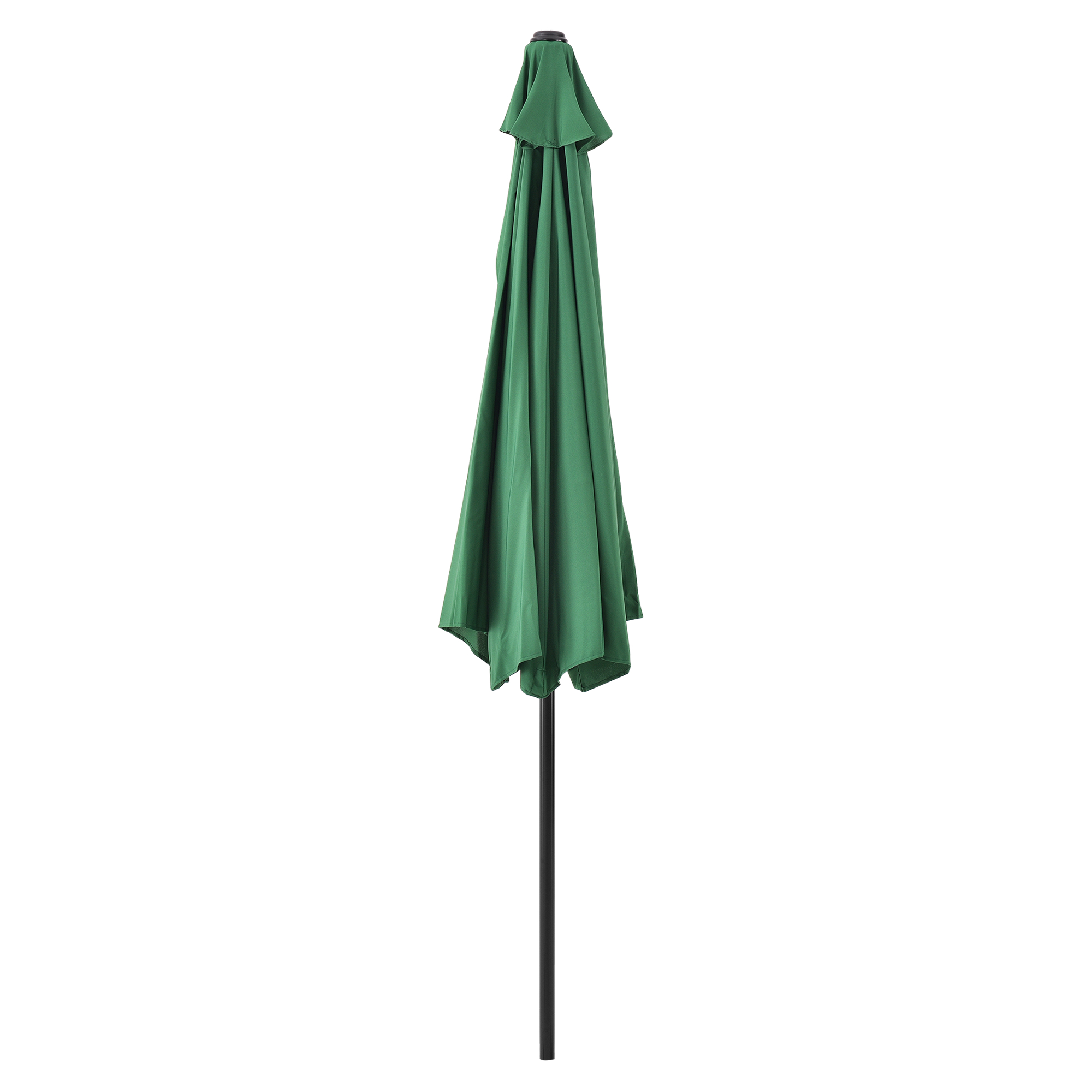 Semiumbrelă de balcon verde 300 cm Eger, semirotundă, protecție UV