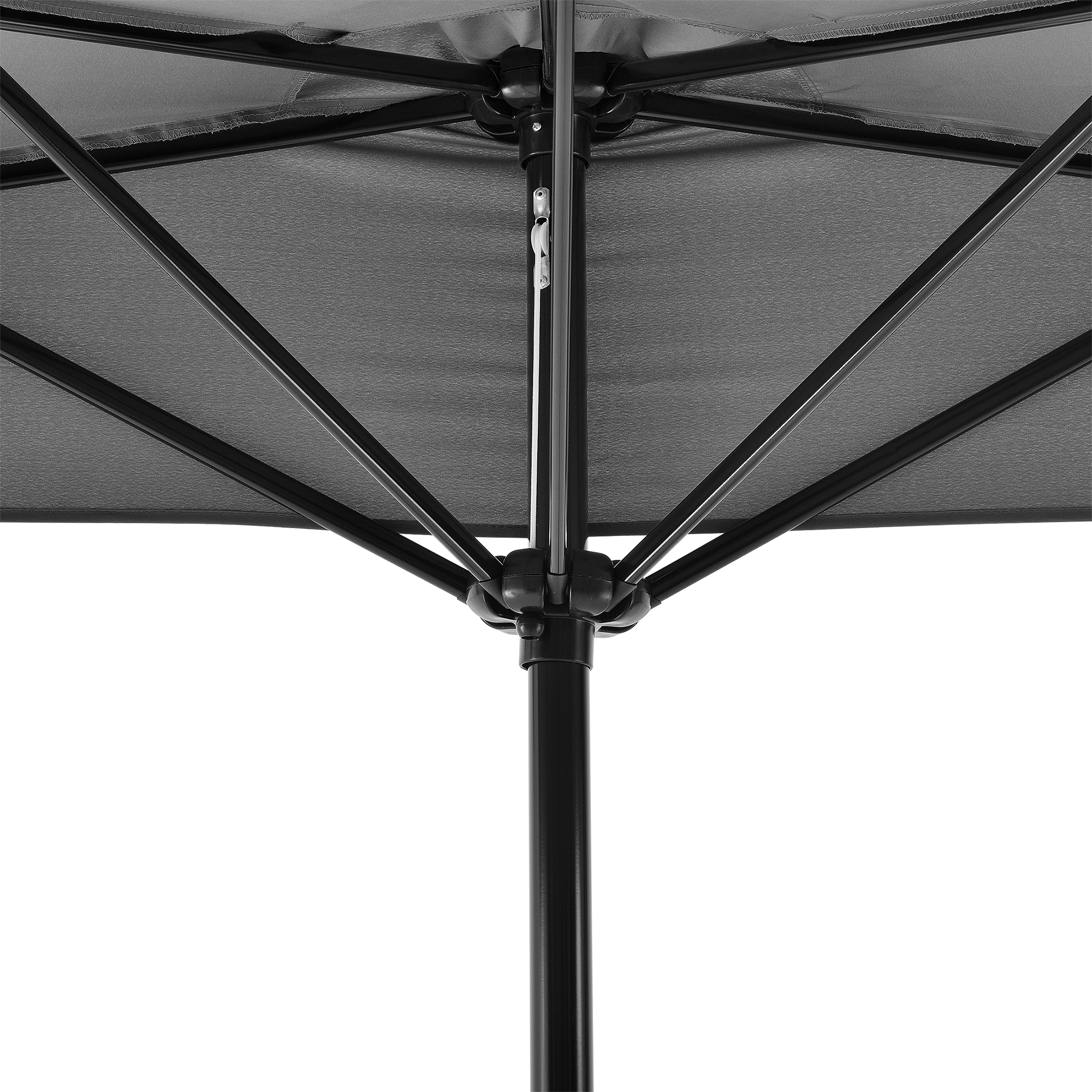Umbrelă semirotundă pentru balcon Eger 300 cm, gri, UV20
