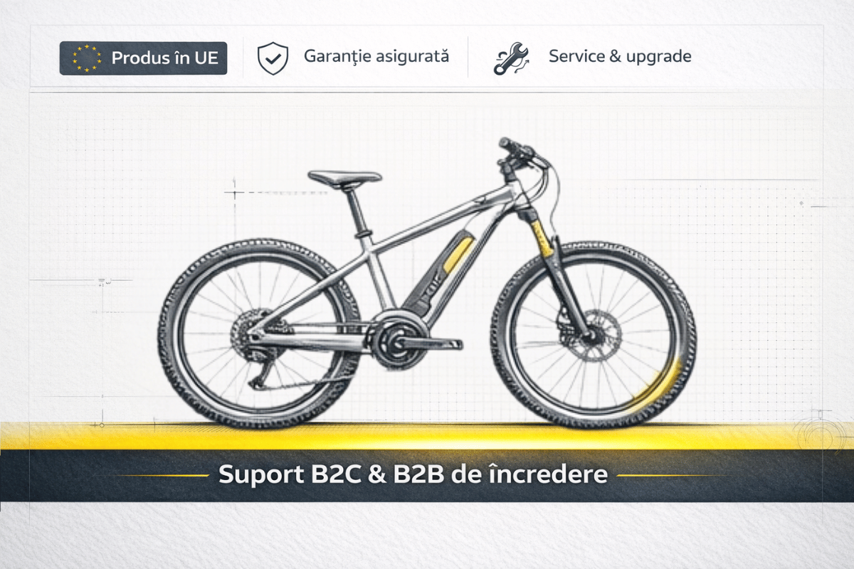 Bicicleta electrica MTB DHS 52432 - 29 inch, L, Negru Ultimate FactoryBikes