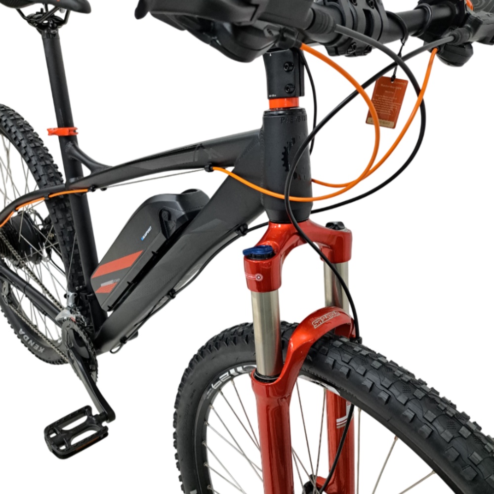 Bicicleta electrica MTB DHS 52432 - 29 inch, L, Negru Ultimate FactoryBikes