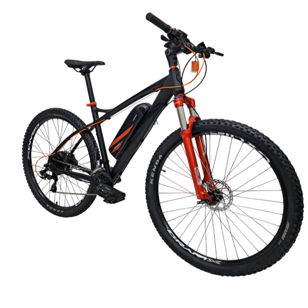 Bicicleta electrica MTB DHS 52432 - 29 inch, L, Negru Ultimate FactoryBikes