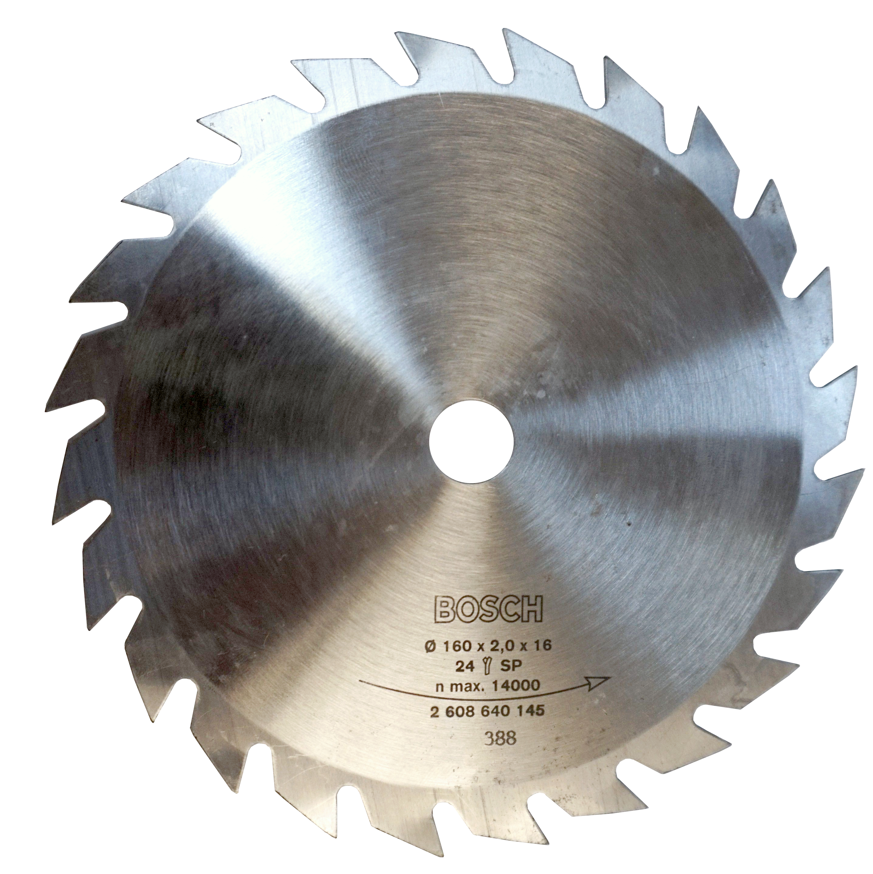 Panza circulara Bosch 160x16x2 mm, 24 dinti, pentru taiere precisa