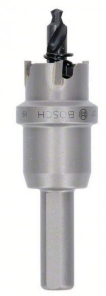 Carotă TCT Bosch 19 mm pentru metal, inox și tablă dură