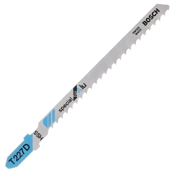 Set 3 pânze pentru fierăstrău vertical Bosch T 227 D Special for Alu, 100 mm