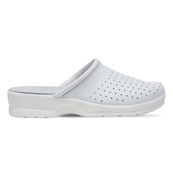 Saboti de protecție Marbella din piele naturală, cu talpă ergonomică