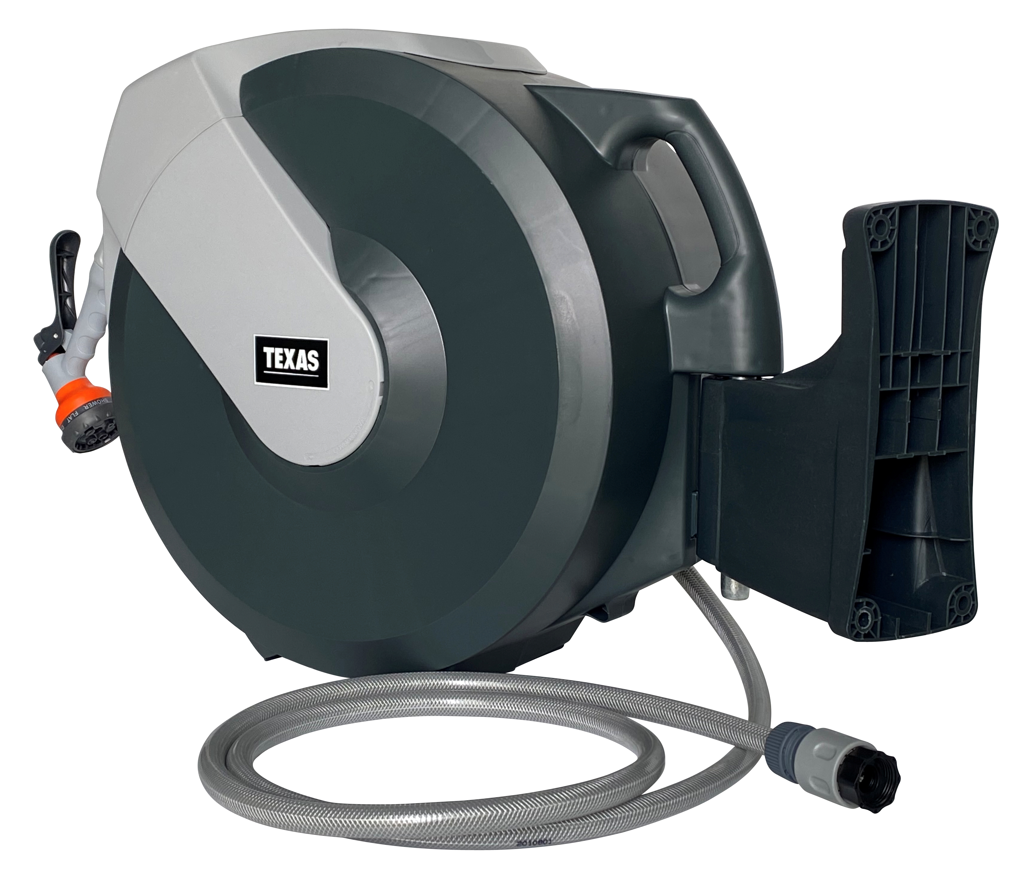Furtun de grădină cu tambur retractabil Texas 25 m, 1/2 inch, 8 bar