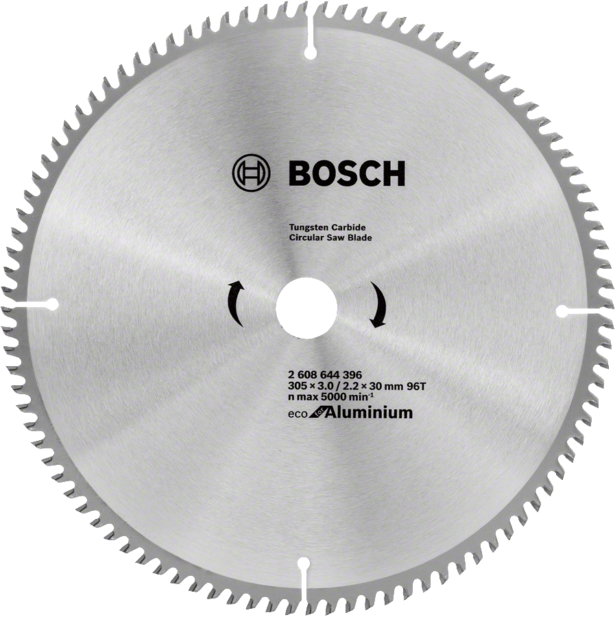 Pânză ferăstrău circular Bosch Eco for Aluminium 305x30x3 mm, 96 dinți