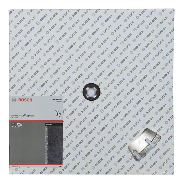 Disc diamantat Bosch Standard pentru asfalt 450x25,4x10x3,2 mm