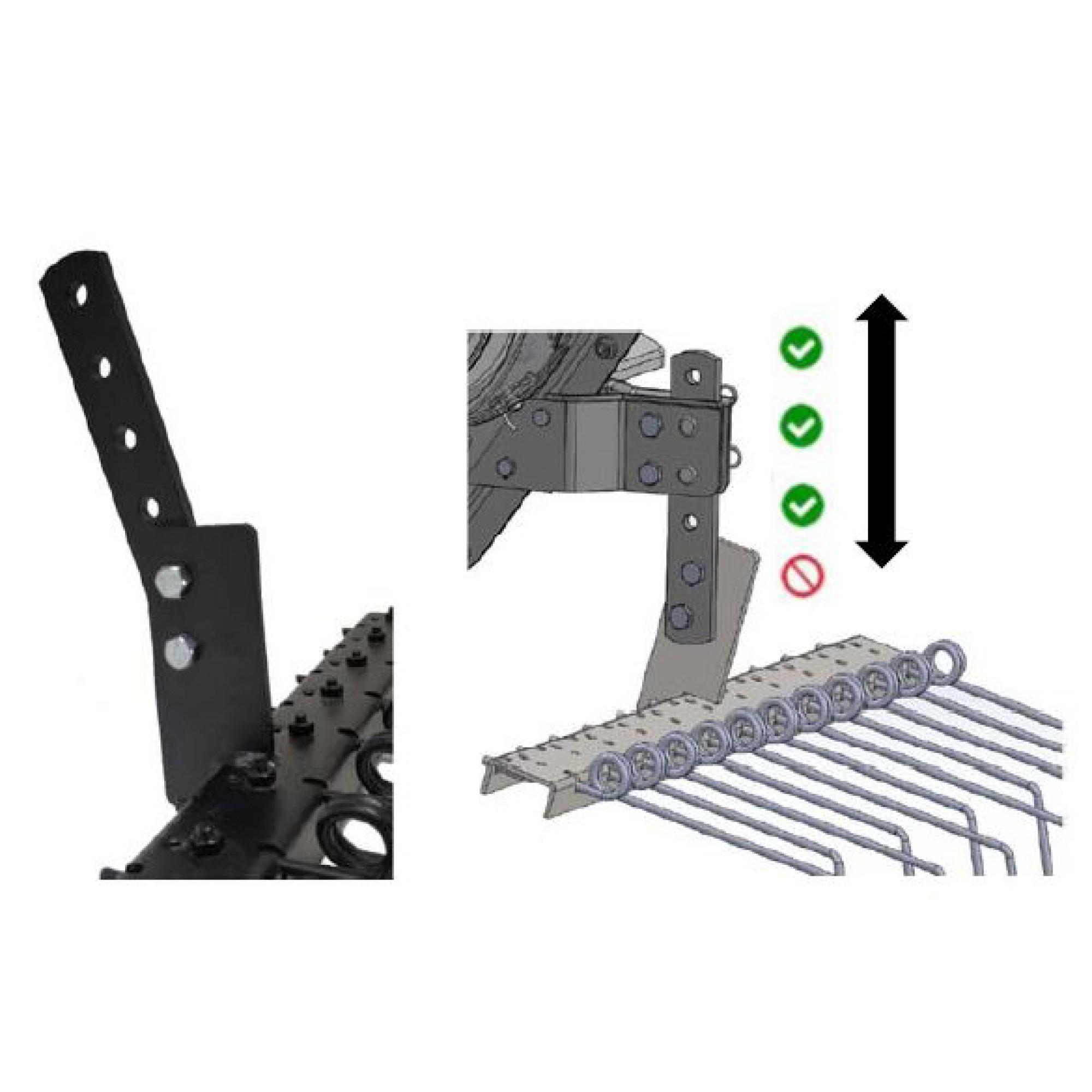 Grebla pentru motosapa Texas 55 cm, compatibila cu Lilli, FRX, FRZ si El-Tex 1800