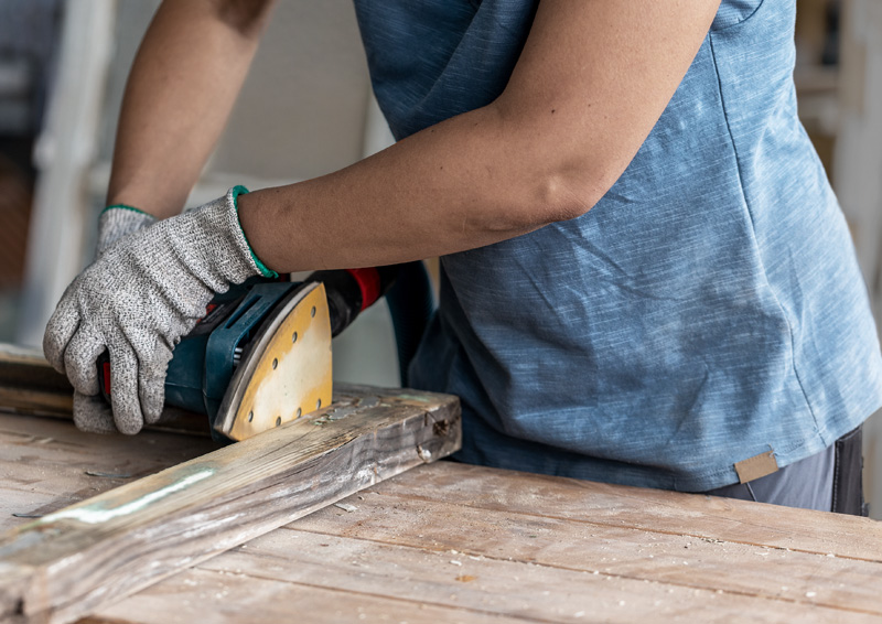 Set 10 foi abrazive Bosch C470, 93x230 mm, G120, 8 orificii