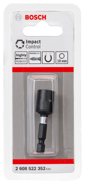Cheie tubulară Bosch Impact Control 10x50 mm pentru impact