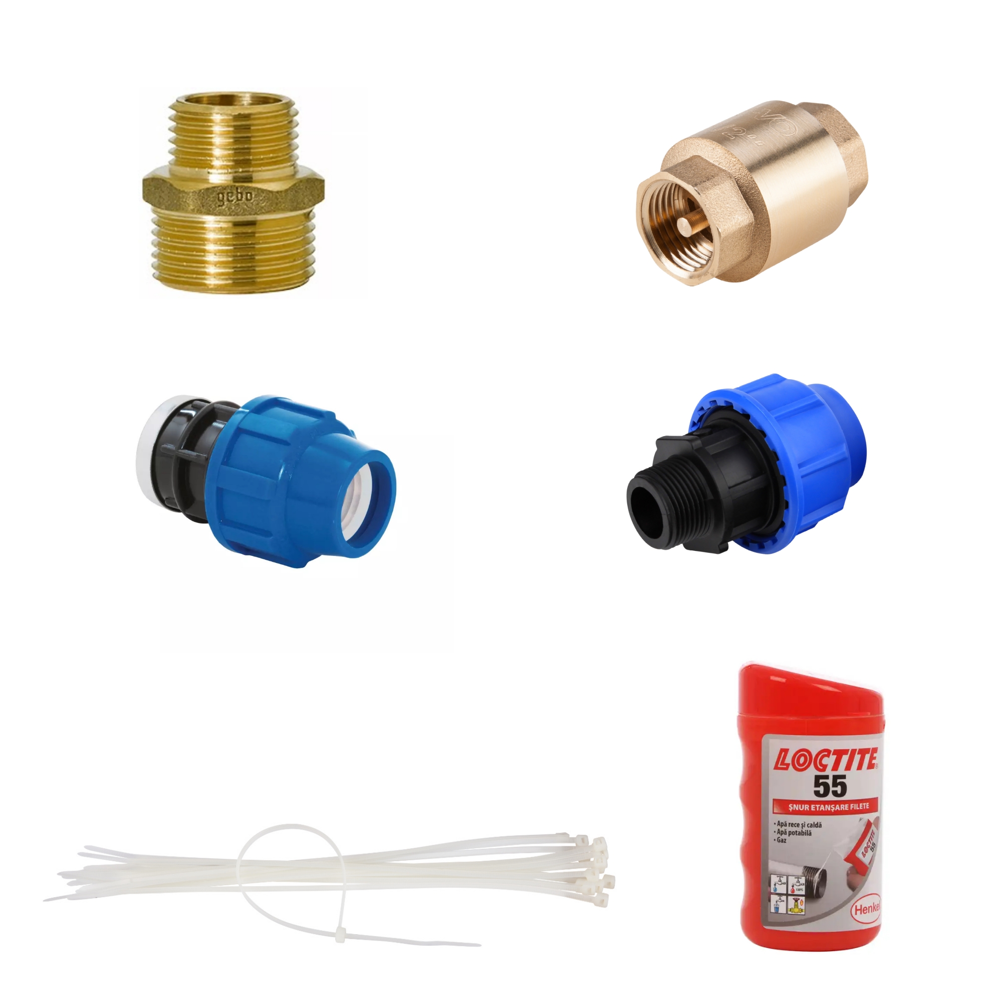 Set accesorii pentru instalare pompa submersibila ProGarden Aquamatic Vario677Pro