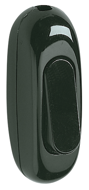 Intrerupator pe fir Vimar 2A, 250V, negru, 30x20x60 mm