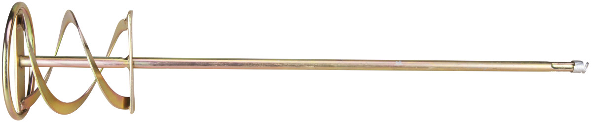 Amestecator elicoidal SDS zincat 80x400x10 mm pentru mortar si vopsea