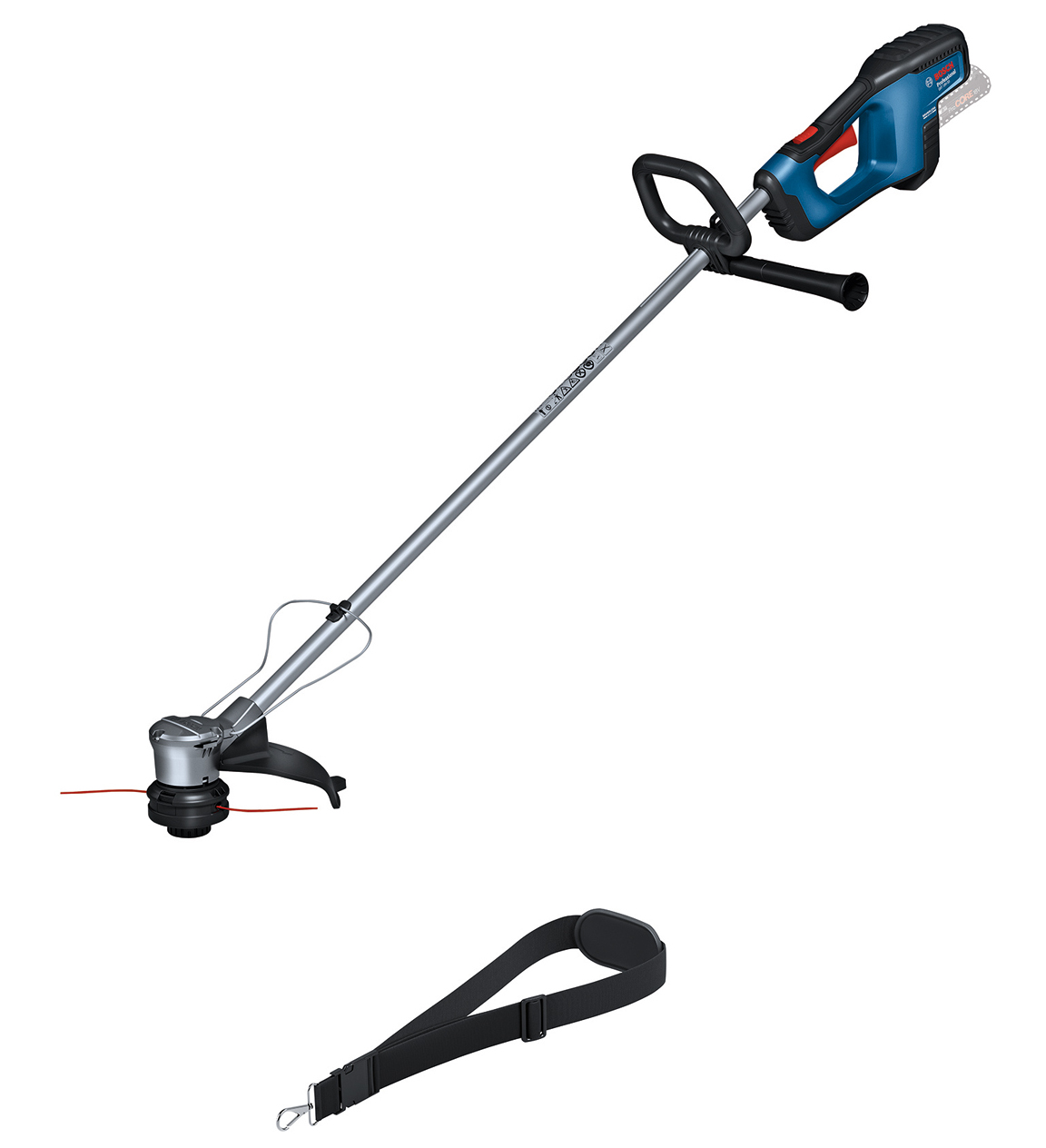 Trimmer de gazon Bosch GRT 18V-33, 18V, 33 cm, solo, fara acumulator