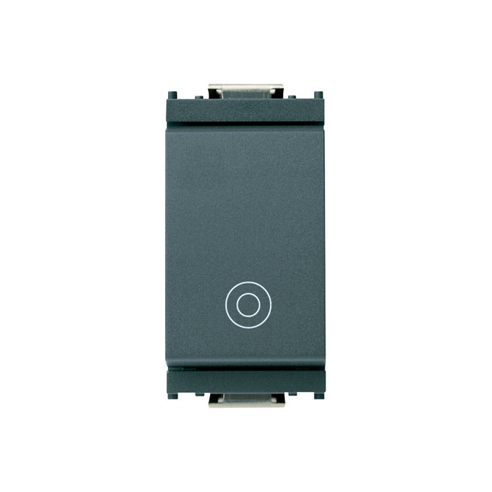 Buton cu revenire Vimar Idea 10A 250V 1P NO, gri antracit