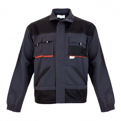 Jachetă de lucru Richard 280 g/mp, antracit-portocaliu, mărimea 58