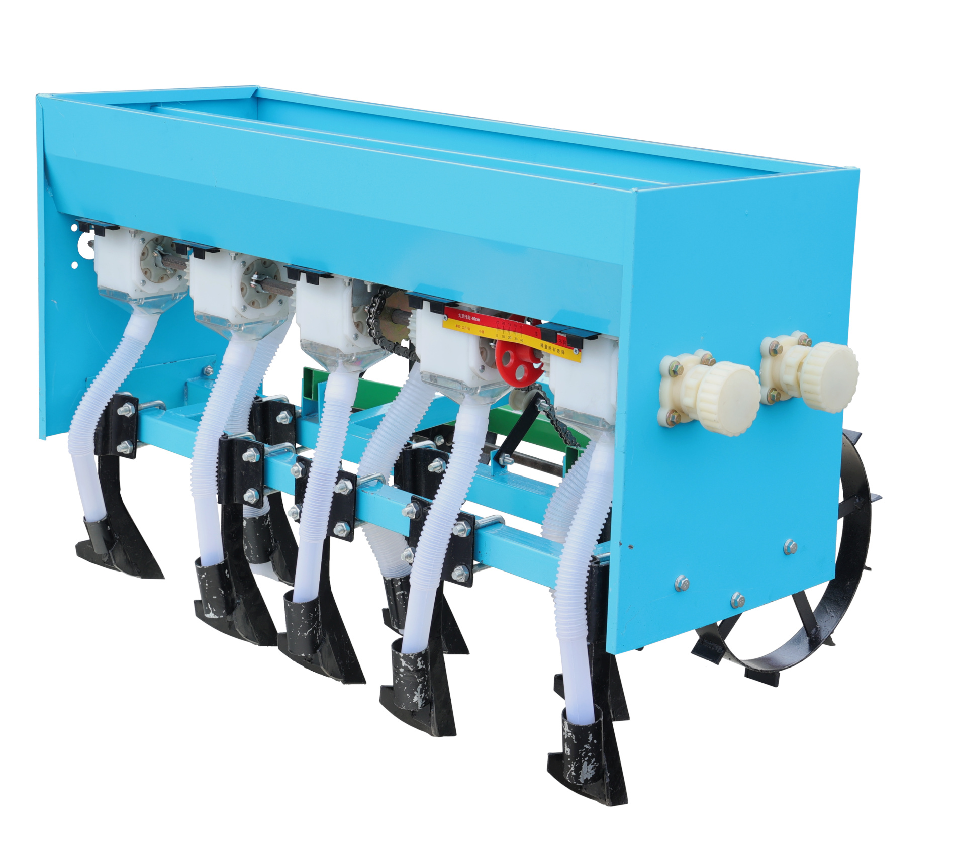 Semănătoare cereale ProGarden 25L pentru minitractoare Campo T12 și T18