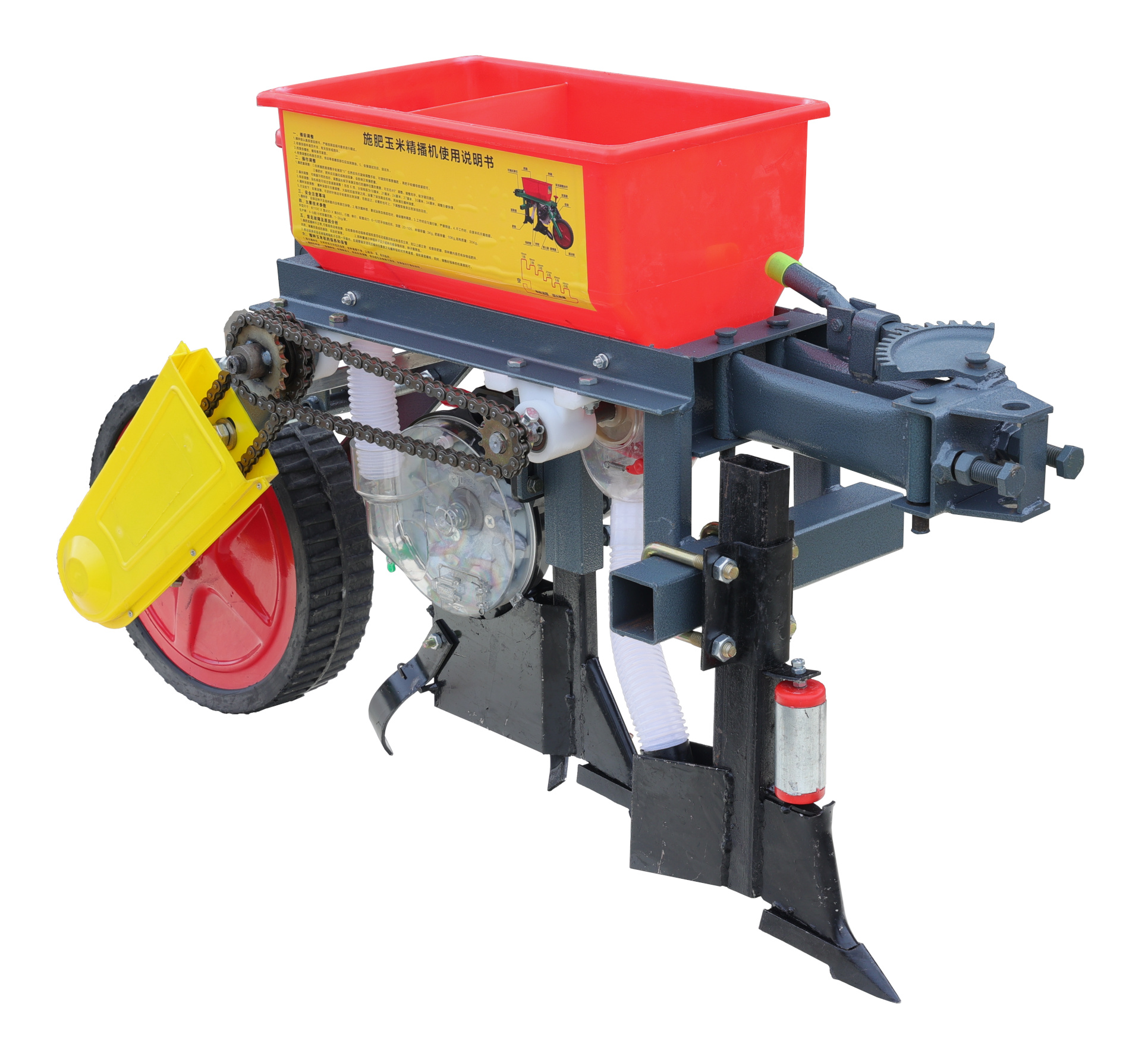 Semănătoare mecanică ProGARDEN 1 rând, 15 cm, pentru minitractoare Campo T