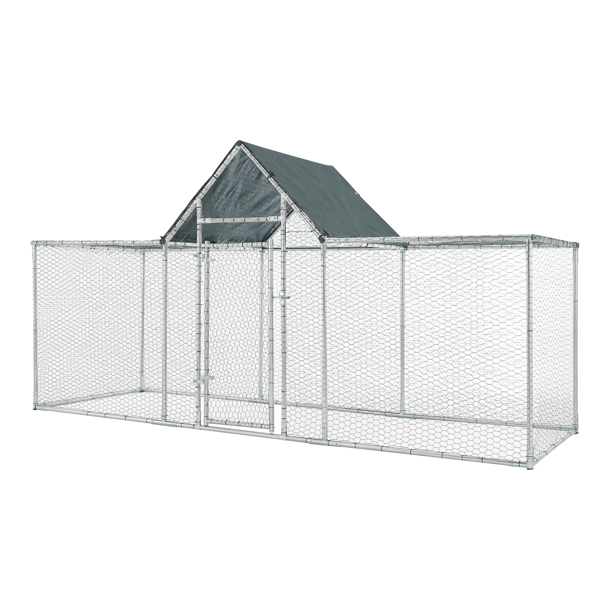 Țarc exterior acoperit pentru păsări Arguin 300x100x150 cm