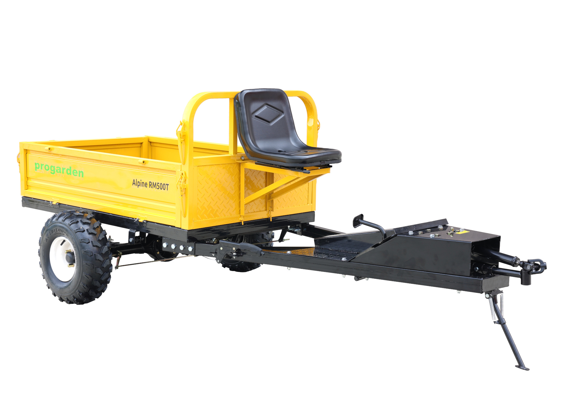 Remorcă cu tracțiune pentru motocultor ProGarden Alpine RM500T, 500 kg