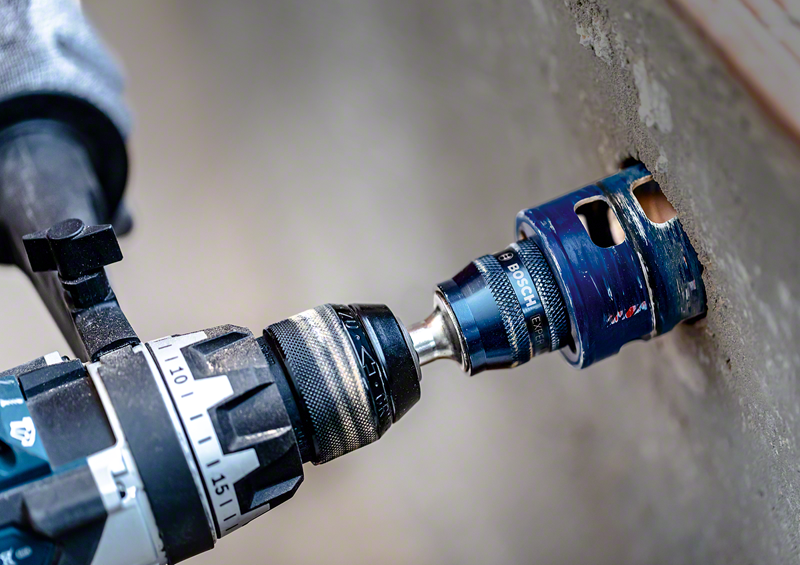 Adaptor carota Bosch Expert Power Change Plus Hex 11 cu burghiu centrare 8.5x105 mm