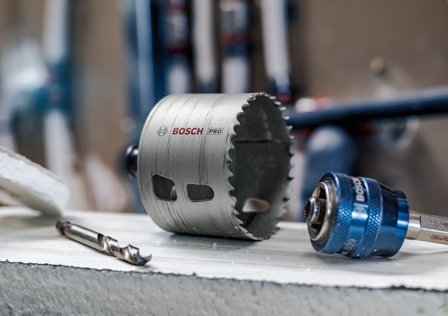 Carotă Bosch Progressor 32 mm pentru metal, lemn și plastic