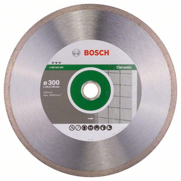 Disc diamantat Bosch Best for Ceramic 300 mm pentru tăiere ceramică