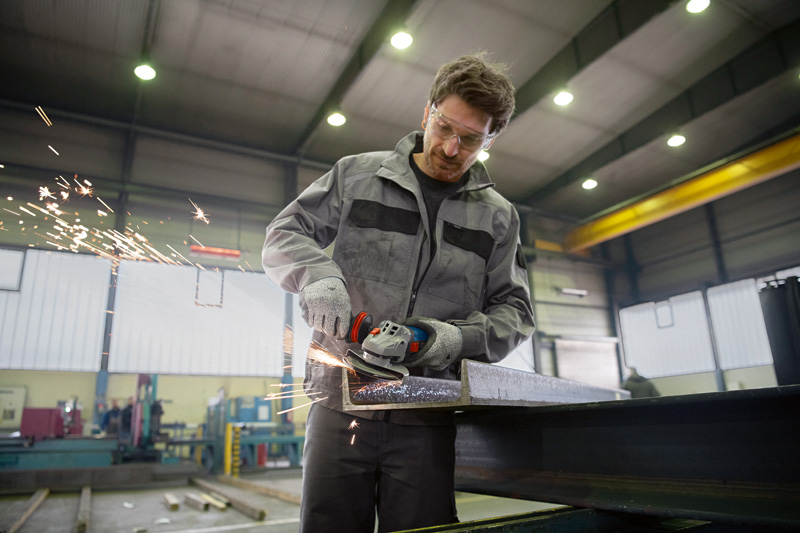 Polizor unghiular Bosch GWS 14-125, 1400W, disc 125 mm