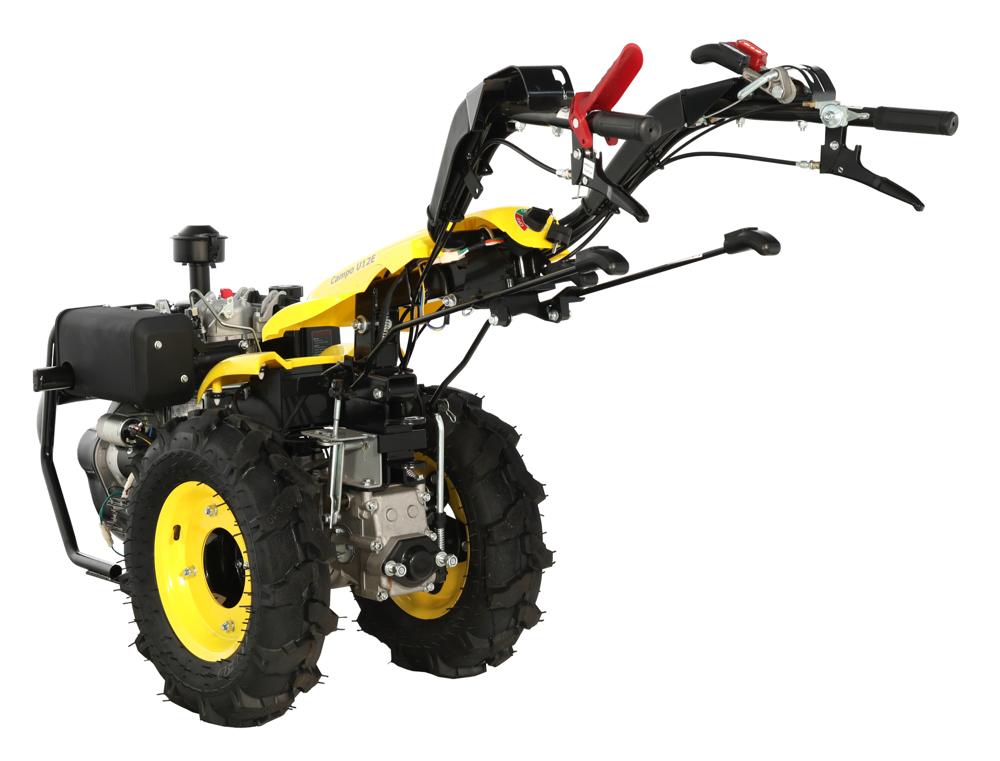 Motocositoare multifuncțională Progarden Campo U12E, diesel, 12CP, 120 cm